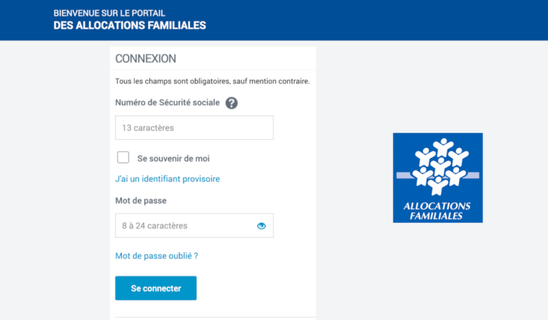 Comment Créer Un Compte Caf En Ligne Connect Caffr 