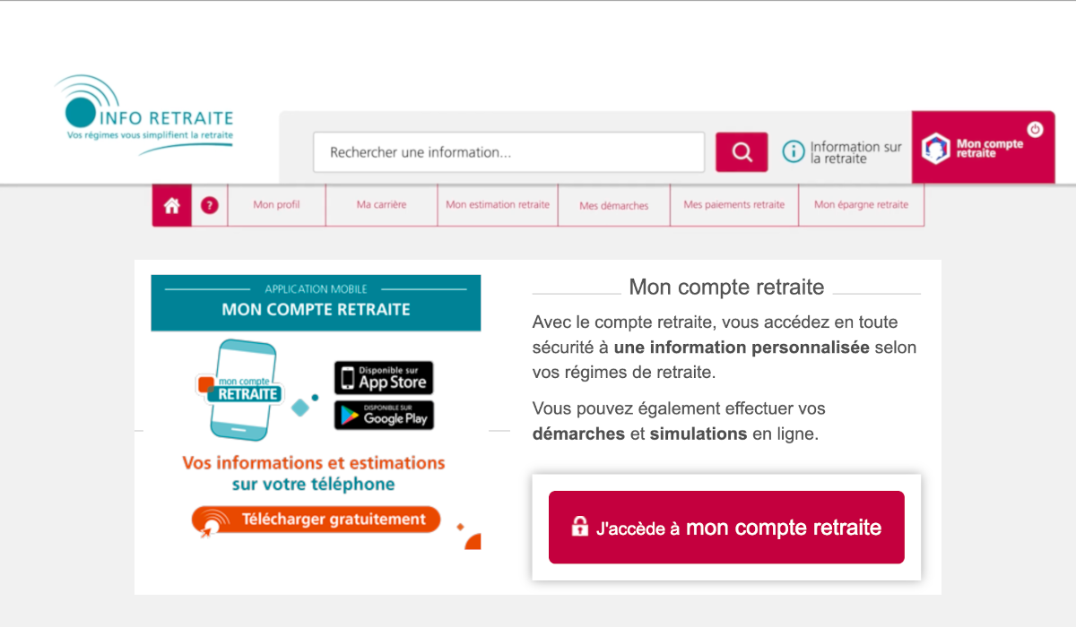 Mon Compte Info Retraite Fr J acc de Mon Compte Retraite