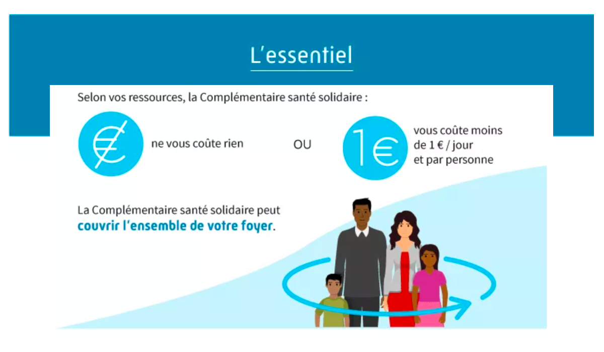 Complémentaire santé solidaire - Tarifs et conditions de l'ex CMU-C
