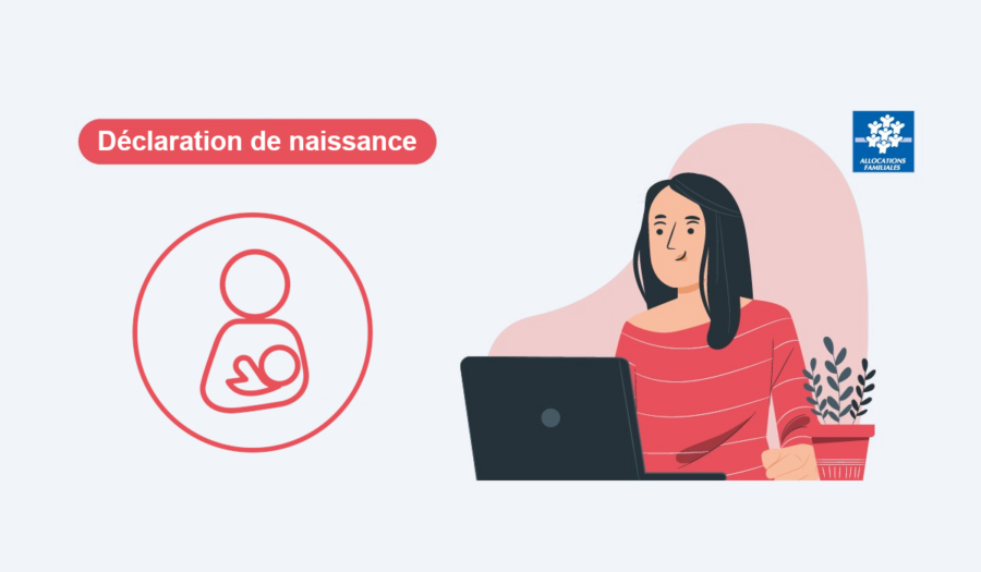 déclaration de naissance caf en ligne