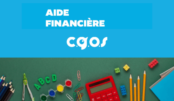 c.g.o.s rentrée scolaire
