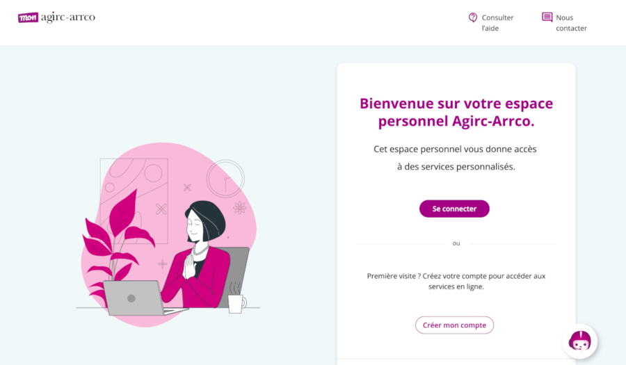 créer un compte agirc arrco