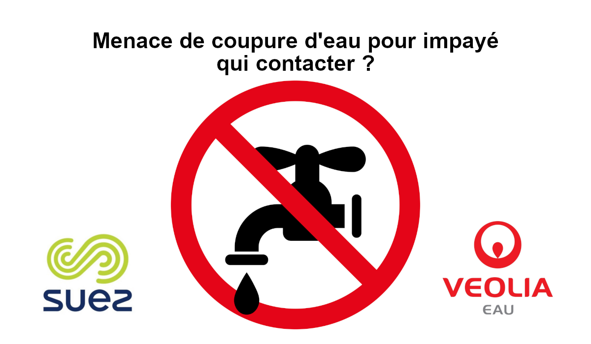 menace de coupure d'eau pour impayé